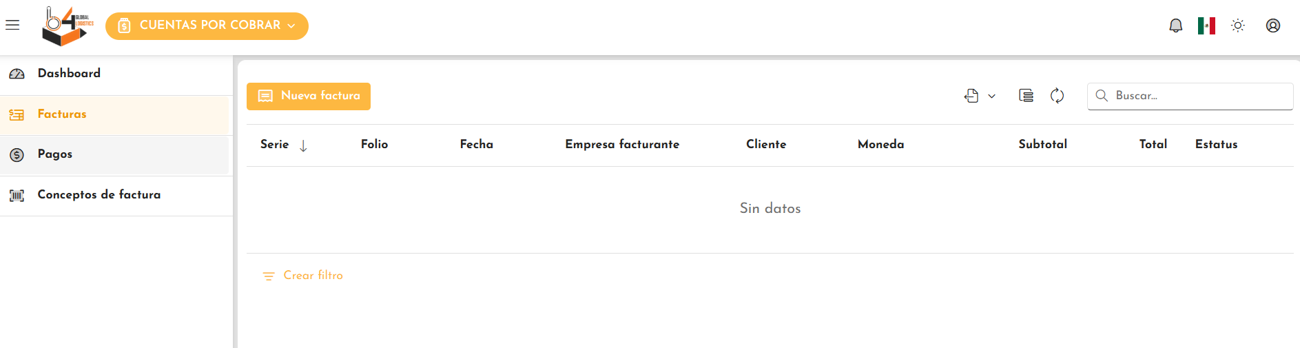 B4 billing and accounts receivable screen